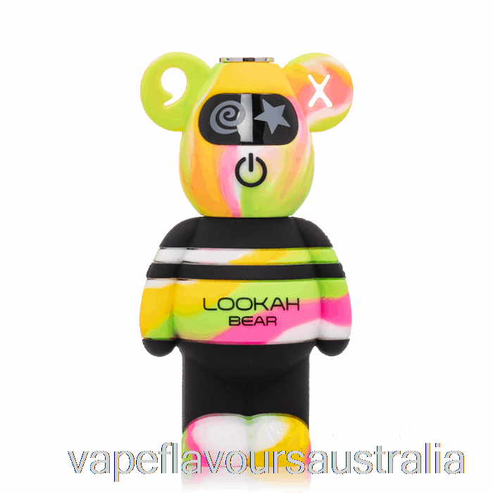 Vape Australia Lookah Bear 510 Battery Pink Tiedie
